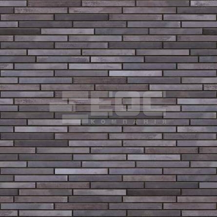 Клинкерная фасадная плитка King Klinker LF18 Obsidian shadow 490x52x14