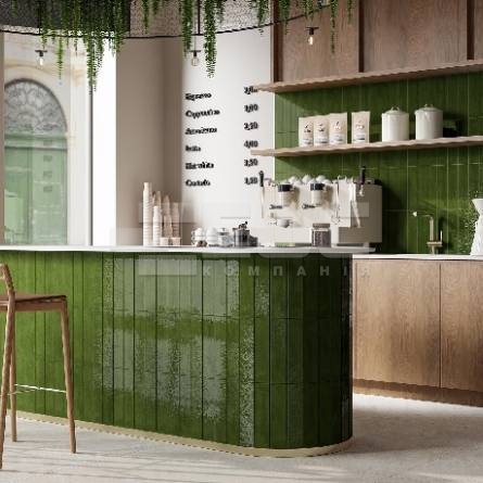 Клінкерна фасадна плитка Cerrad Palette Green 300x74x9 