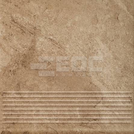Клінкерна сходинка проста Paradyz Mattone Pietra Beige 300х300х8,5
