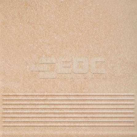 Клінкерна сходинка проста Paradyz Mattone Sabbia Beige 300х300х8,5