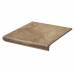 Клінкерна сходинка з капіносом проста Paradyz Mattone Pietra Beige 300х330х38