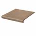 Клінкерна сходинка з капіносом проста Paradyz Mattone Sabbia Brown 300х330х38
