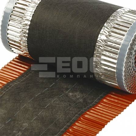 Коньковая вентиляционная лента Vent-Roll 300 RAL 8004