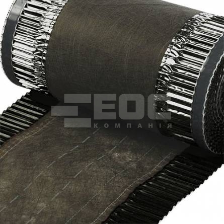 Гребенева вентиляційна стрічка Vent-Roll 300 RAL 9005