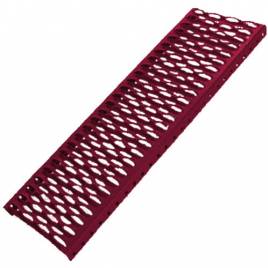 Лава сажотруса сталева RAL 3004 0,4 м.