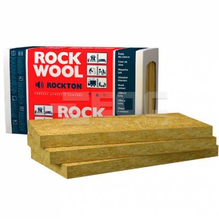 Минеральная вата Rockwool Rockton 1000x610x100