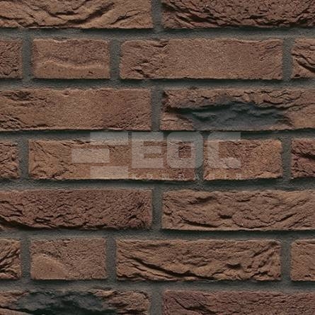 Фасадна плитка ручного формування 20 Ruhrtal Mangan NF 240x22x71