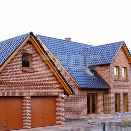 Кирпич ручной формовки Muhr 6 Niederrhein Rot Gefl BS 210x100x65