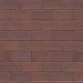 Тротуарная клинкерная брусчатка 04 Rotbraun Bunt 200x65x52