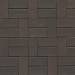 Тротуарная клинкерная брусчатка 05 Eisenschmelz Schwarzbraun 200x65x52