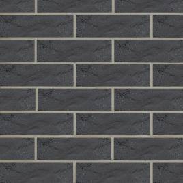 Клинкерная фасадная плитка Paradyz Semir Grafit структурная 245х65х7