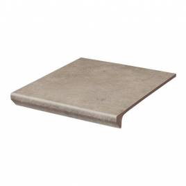Клінкерна сходинка з капіносом проста Viano Beige 300х330х38 Paradyz