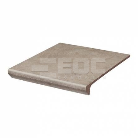 Клинкерная ступень с капиносом простая Viano Beige 300х330х38 Paradyz