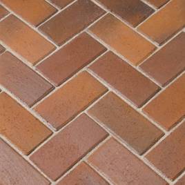 Тротуарна клінкерна бруківка Penter Florenz Bunt 200x100x52