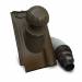 Камінна-вентиляційна керамічна черепиця Piemont Осінній лист ангобована