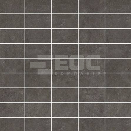 Плитка Stargres Grey Wind Antracite Mosaic Rectangles Rect 300x300x10