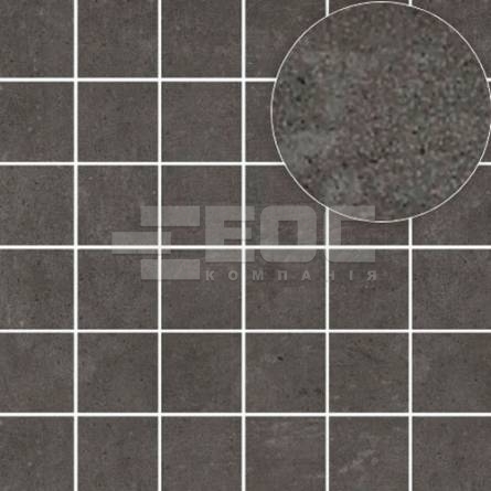 Плитка Stargres Grey Wind Antracite Mosaic Squares Rect 300x300x10