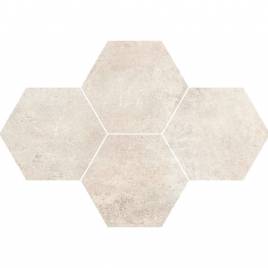 Плитка Stargres Grey Wind Mild Mosaic Hexagon Rect 283x408x10