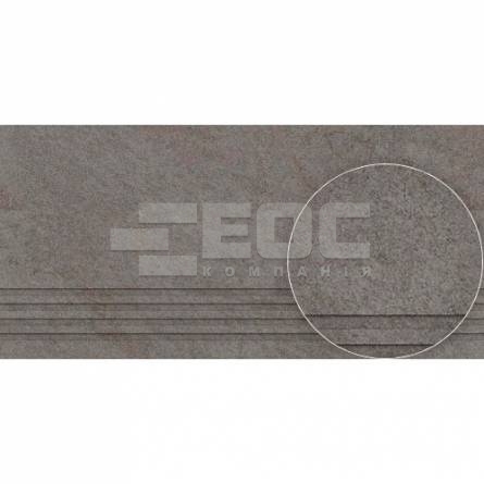 Плитка Stargres Pietra Serena Antracite Step Tile Rect 300x120x20