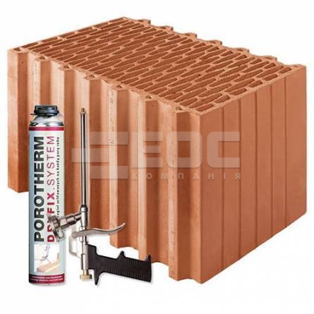 Керамический блок Porotherm 44 Dryfix