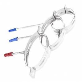 Тримач труби сталевий L-220 мм. PROFIL 100 RAL 9016