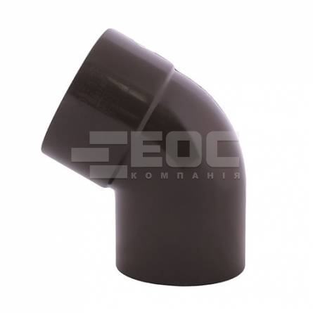 Колено PROFIL диаметр 100/60° RAL 8017