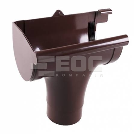 Зливоприймач лівий PROFIL 130 RAL 8017