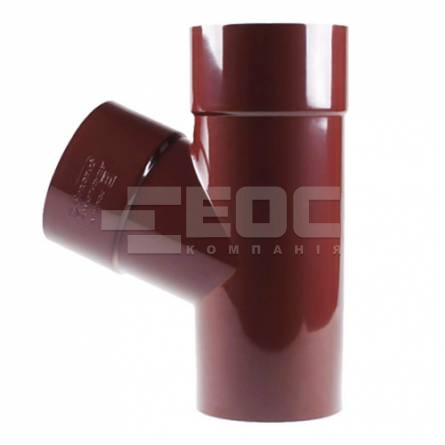 Тройник редукционный 60° PROFIL75 RAL 3005