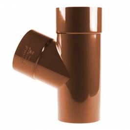 Трійник редукційний 60° PROFIL75 RAL 8004