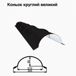 Конек большой круглый RAL 033 PEMA 0,45 мм