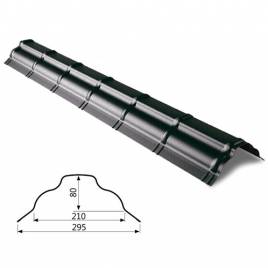 Коньок Omega великий RAL 033 PURMAT 0,5 мм