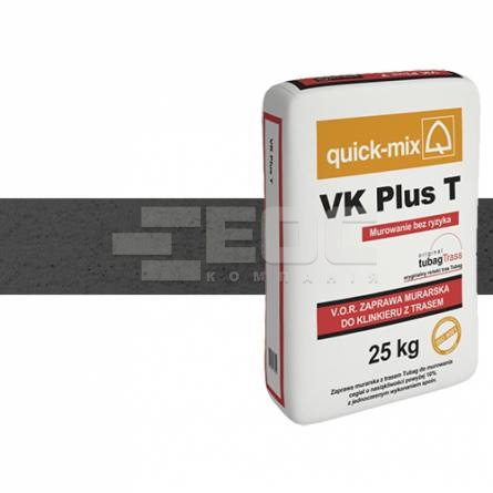Смесь для кладки кирпича Quick-Mix VK Plus T Графитовая