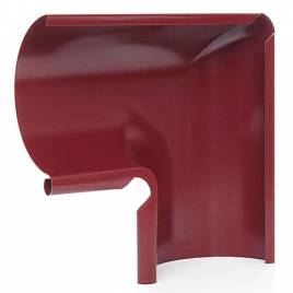 Поворот ринви RAIKO 90° внутрішній 125, RAL 3009