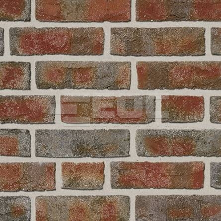 Фасадная плитка ручной формовки Formback пестрый огненный NF 240x14x71
