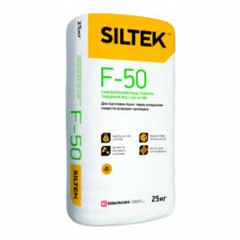 SILTEK F-50 нивелирмасса толщиной от 2 до 40 мм