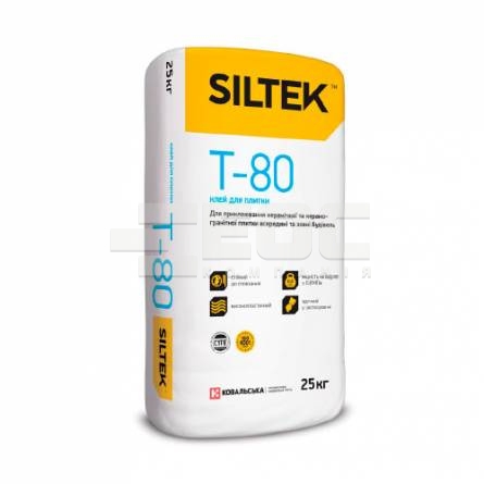 SILTEK Т-80 Клей для плитки
