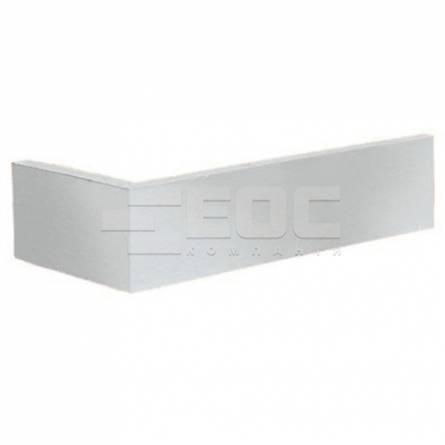 Угловая фасадная плитка Белая L 16 250/120х50х20 Good Brick