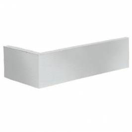 Углова фасадна плитка Біла L 16 250/120х40х25 Good Brick