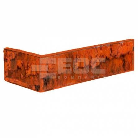 Угловая фасадная плитка Глина L 04 250/120х40х25 Good Brick