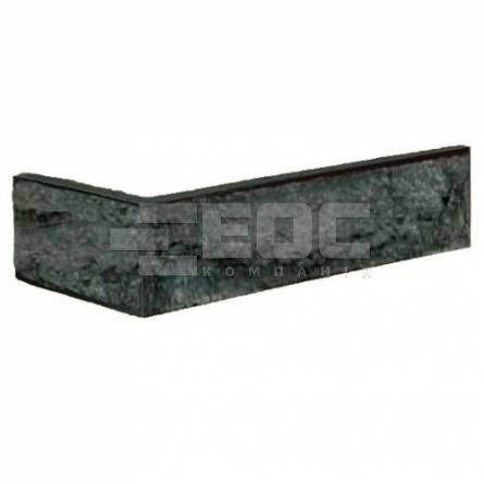 Угловая фасадная плитка Графит L 13 250/120х50х20 Good Brick