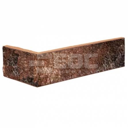 Угловая фасадная плитка Охра L 02 250/120х40х25 Good Brick