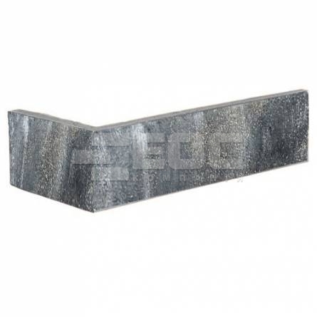 Угловая фасадная плитка Серебро L 07 250/120х40х25 Good Brick