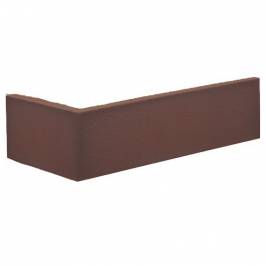 Углова фасадна плитка Шоколад L 01 250/120х40х25 Good Brick