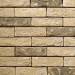 Фасадная плитка ручной формовки 64 Corum DF 210x20x65