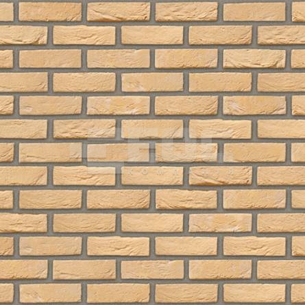 Vandersanden фасадна плитка ручного формування 7 Geel Zilverzand DF 210x20x65