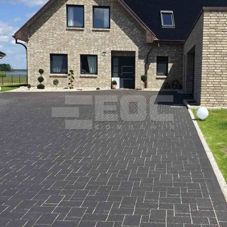 Тротуарная клинкерная брусчатка Vandersanden Milano O 200x100x52