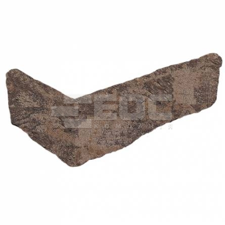 Угловая плитка ручной формовки 321 Umber WF 210/100х50х20
