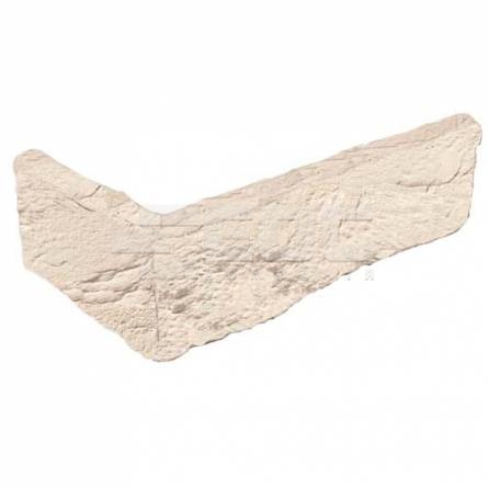 Кутова плитка ручного формування 38 Creme DF 210/100х65х20
