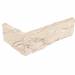 Угловая плитка ручной формовки 38 Creme DF 210/100х65х20