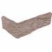 Угловая плитка ручной формовки 4 Platina WF 210/100х50х20